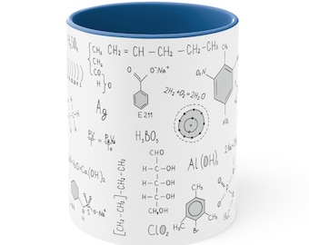 Organic Chemistry Mug, laboratory mug, chemist gift, chemical engineer mug, science mug, gift for chemistry teacher, science student gift
