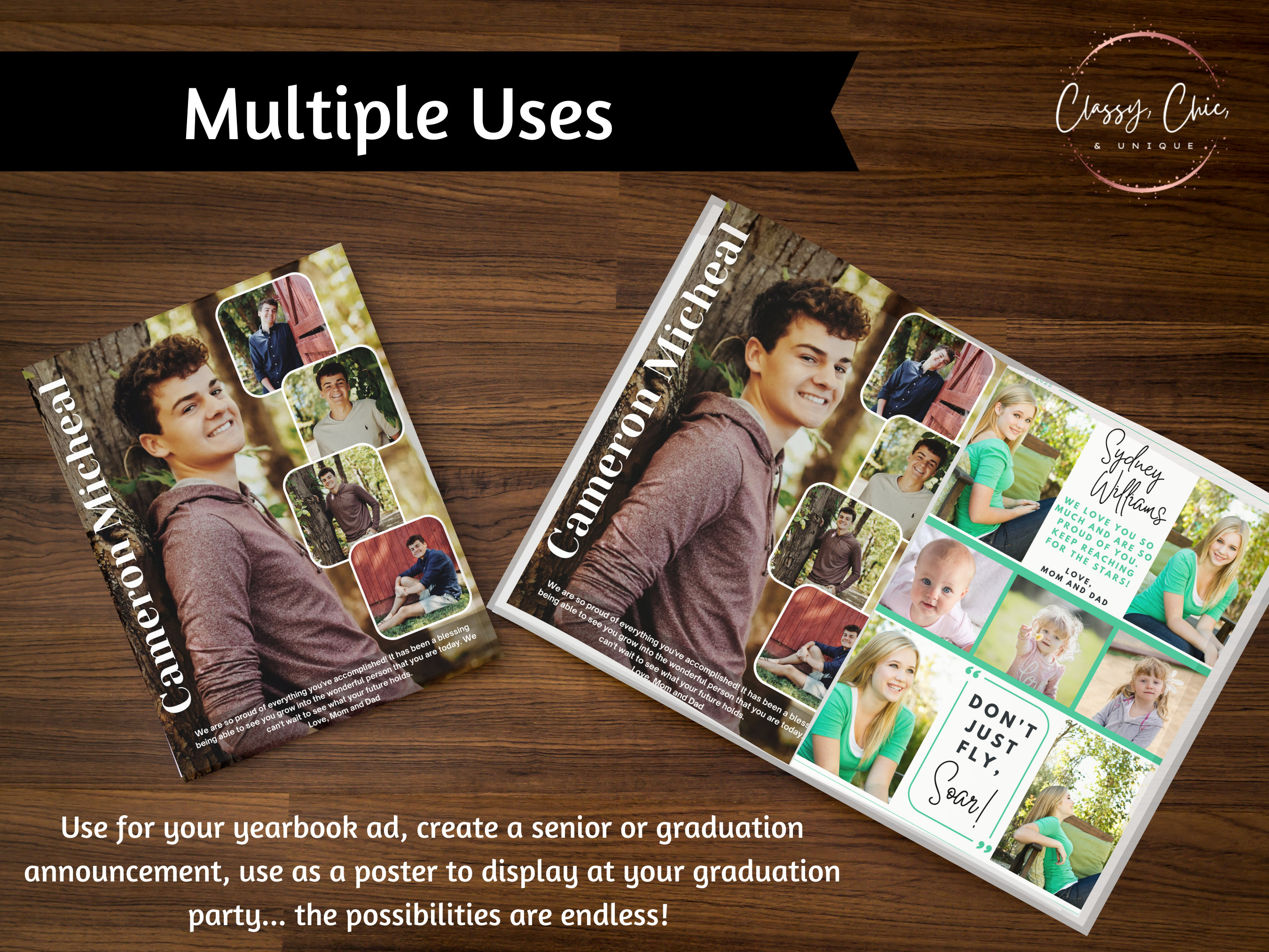 Full Page Senior Yearbook Ad Template, Yearbook Ad Full Page, Senior Full Page Senior Yearbook Ad Template, Yearbook Ad Full Page, Senior
