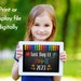 Printable Last Day of Pre-k Sign, Last Day of School Digital Download ...