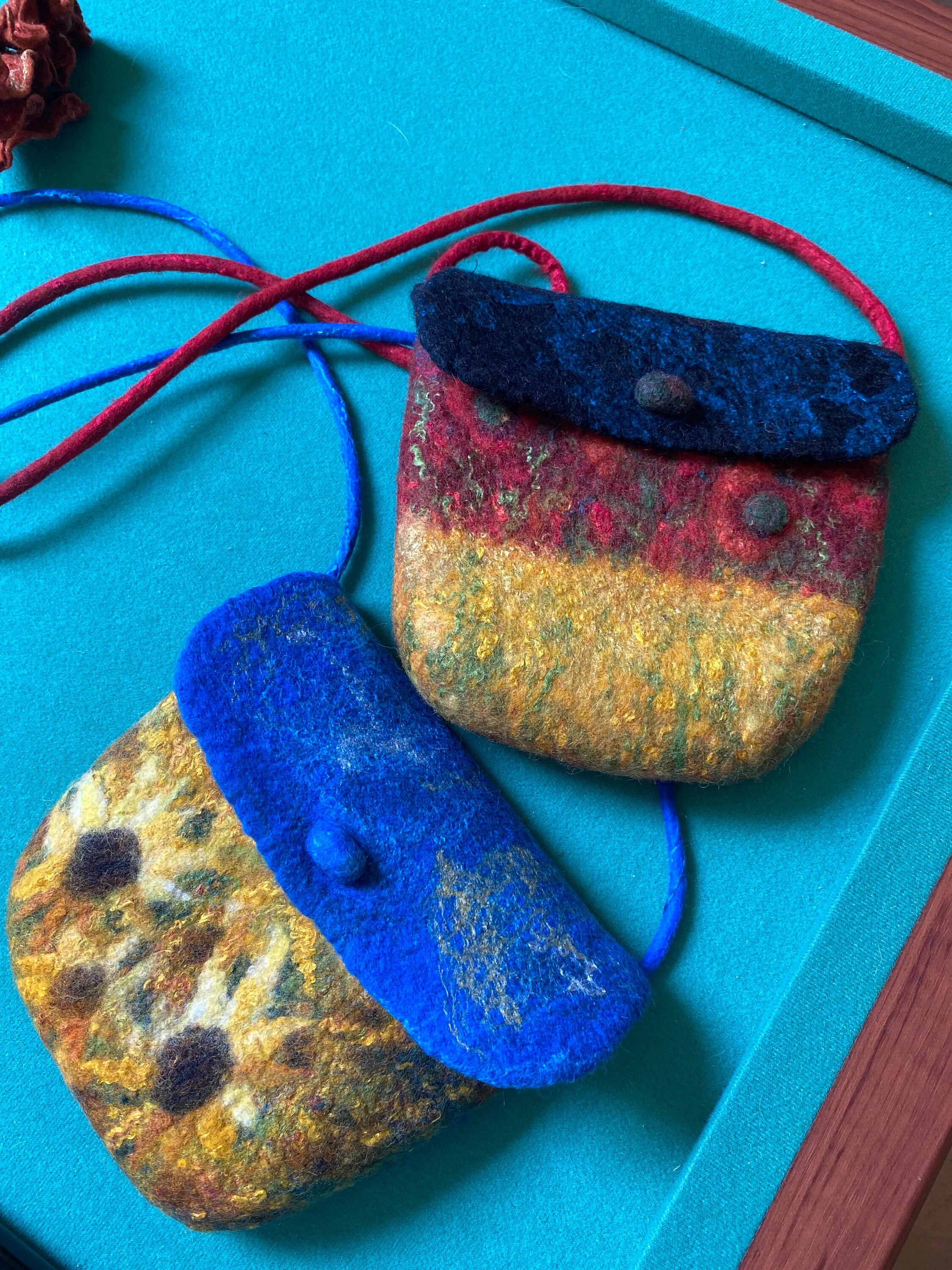 Felt Bag in German Style Bag Etsy