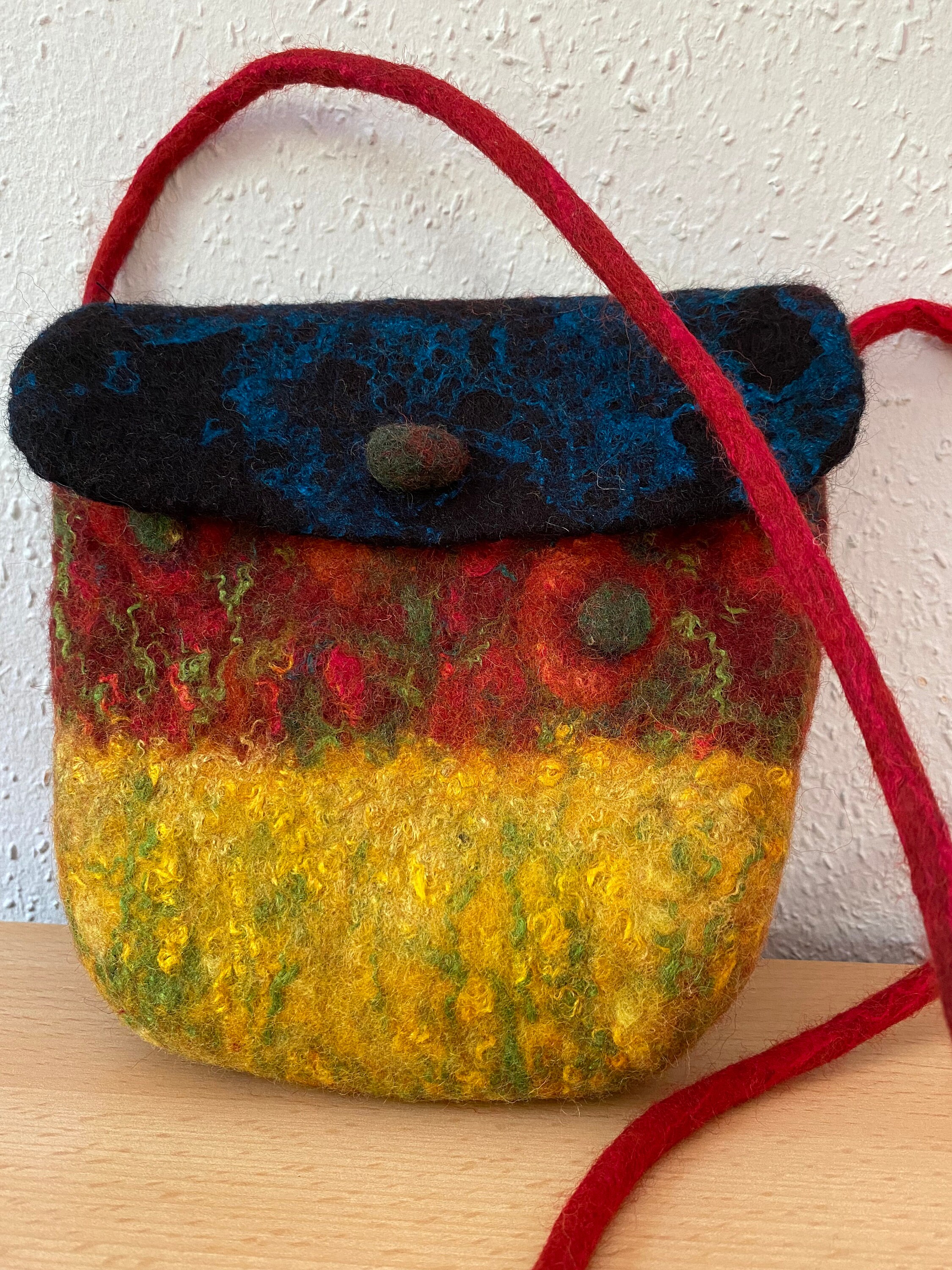 Felt Bag in German Style Bag Etsy