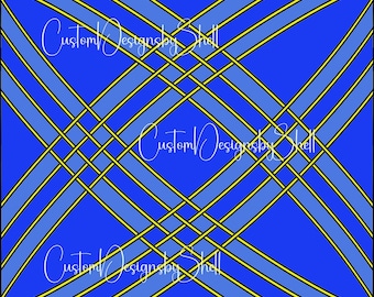 Weaved Wrap Diamonds Tumbler Template SVG Cut File
