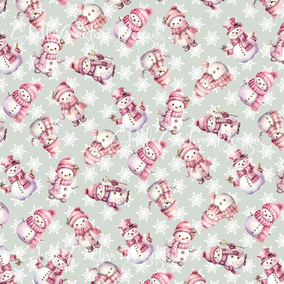 Pink Snowmen Vinyl Pink Snowmen Vinyl