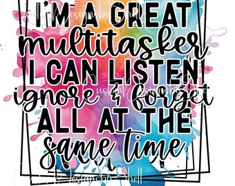 Printed Vinyl Decal Sarcasm Opinion Multitasker Offended Honest Sensitive