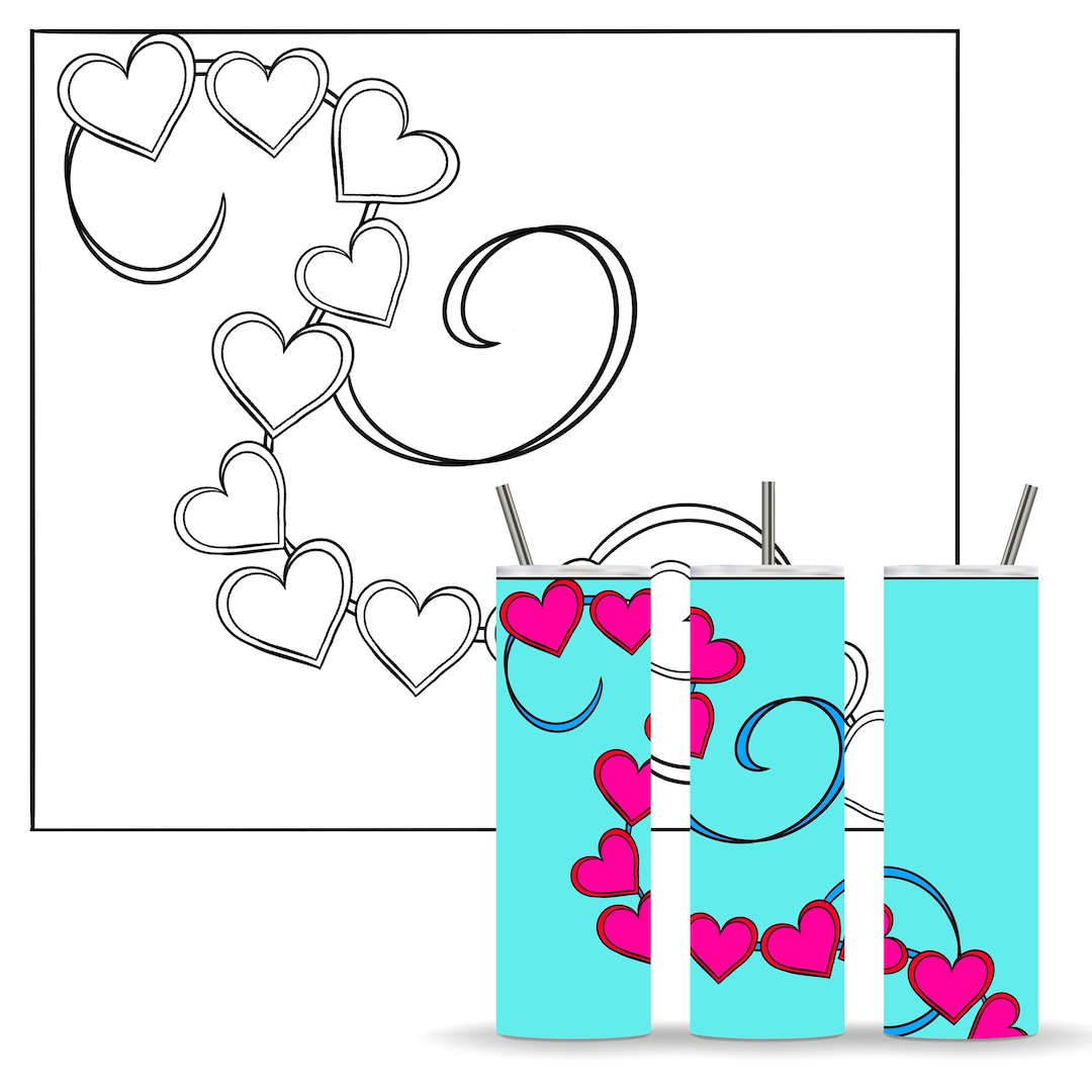Digital Download SVG Hearts Valentines Love Heart - Etsy