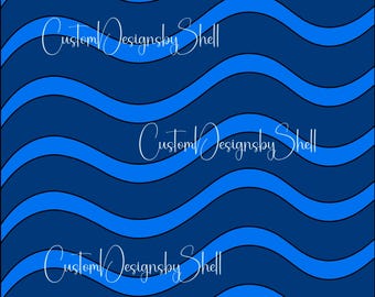 Modelo de copo Waves 3 SVG Cut File