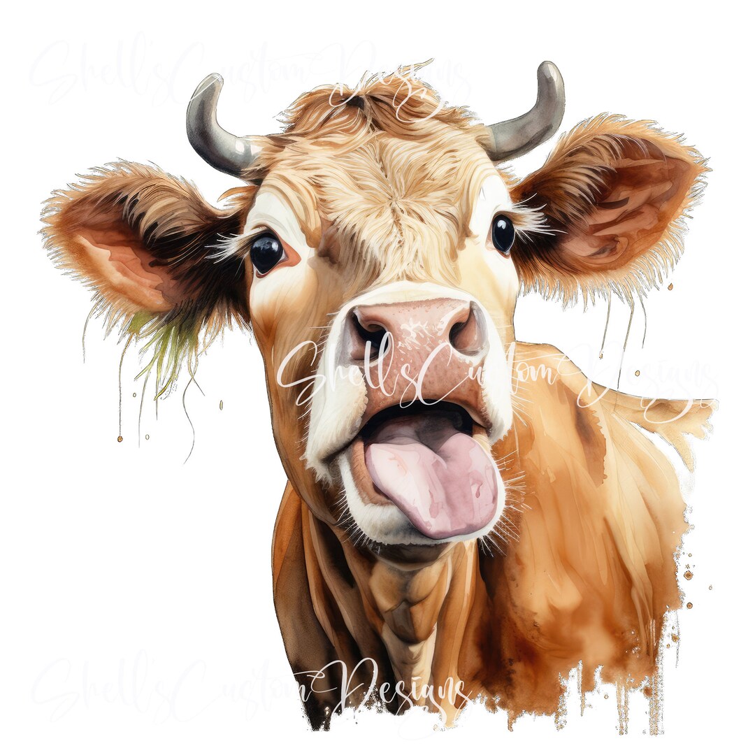 Printed Decal Vinyl Sticker Cow Heffer Farm - Etsy