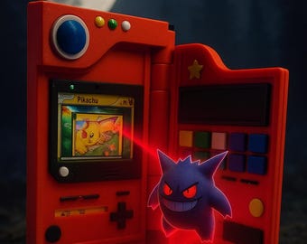 3D-gedruckter Pokédex: Nicht-elektronische Sammlerreplik