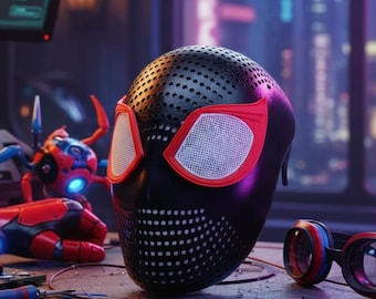 Máscara facial de Miles Morales