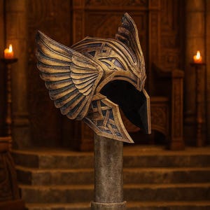 3D-geprinte Thor-helm: Asgardian Crown, cosplayprop