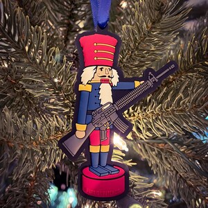 PVC Christmas Tree Ornaments Design: Nut Craker AR