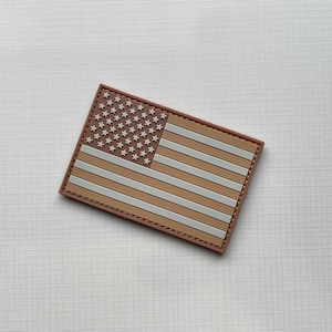Patriot Patch Co. - American Flag Patch - Desert Tan