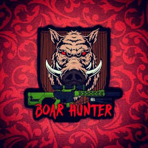 Patriot Patch Co. - Boar Hunter - Patch