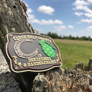 Patriot Patch Co. - Horseshoes & Hand Grenades - Patch