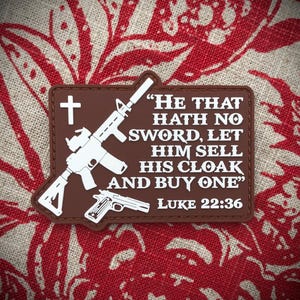 Patriot Patch Co. - Luke 22:36 - Patch
