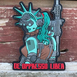 Patriot Patch Co. - De Oppresso Liber - Rogue Liberty - Patch