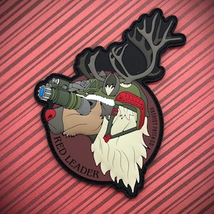 Patriot Patch Co. - Red Leader -Tactical Rudolph the Red-Nosed Reindeer - Christmas Patch