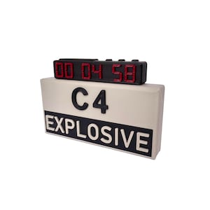 Patriot Patch Co. - Stargate C4 Explosive Refrigerator Magnet - Prop Replica - Made in USA