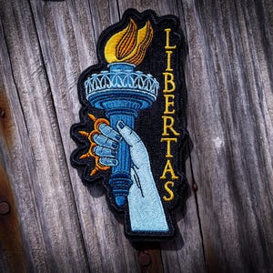Patriot Patch Co. - Statue of Liberty Libertas - Patch - Embroidered