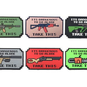 Patriot Patch Co. - Dangerous To Go Alone - Patches