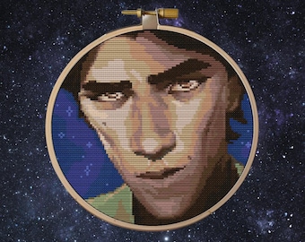 Schema punto croce Viktor Arcane - "It's Viktor" - Arcane Stagione 1