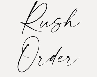 Spoedbestelling voor custom items