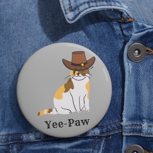 Cowboy Cat Pin