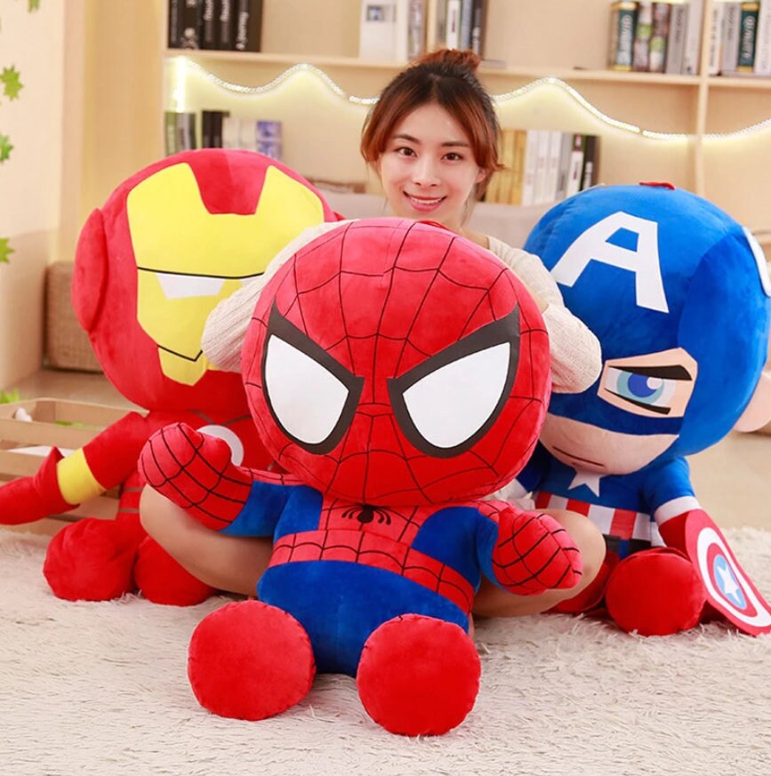 big spiderman teddy bear