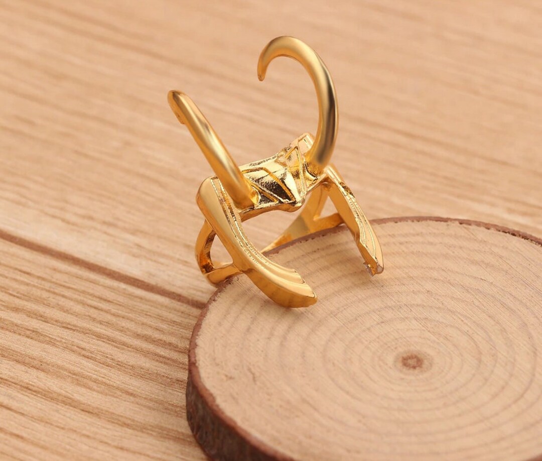 Loki Ring Marvels Loki Rings Men's Ring Finger Ring Etsy