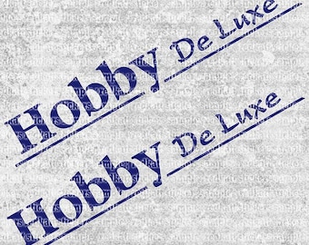 Hobby De Luxe camper decals – exterior vinyl accents for restoration and styling