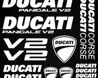 Ducati Panigale V2 motorcycle stickers made of vinyl foil for self-assembly