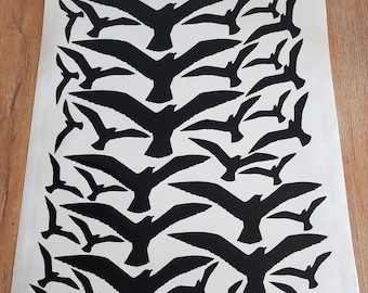 RV decals for camper | seagulls sticker pack with 37 pieces sea birds decals motorhome decor and campervan gift for trailer