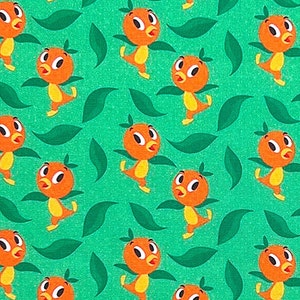 Florida Citrus Mascot Orange Bird Remnants | 100% Cotton