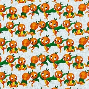 Florida Citrus Mascot Orange Bird Remnants | 100% Cotton