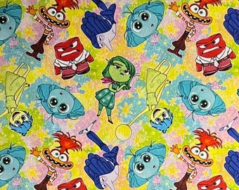 Disney&#39;s Inside Out 2 Remnants | 100% Cotton Fabric
