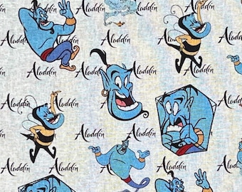 Aladdin Genie Remnants | 100% Cotton Fabric