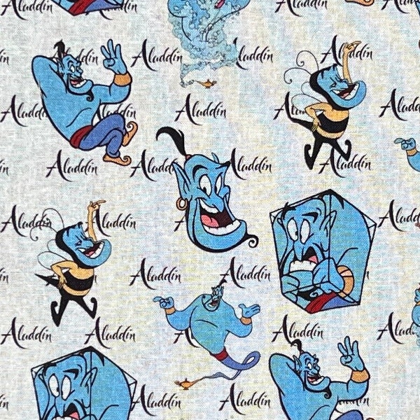 Aladdin Genie Remnants | 100% Cotton Fabric