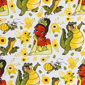 Princess and the Frog Tiana Remnants | 100% Cotton Fabric