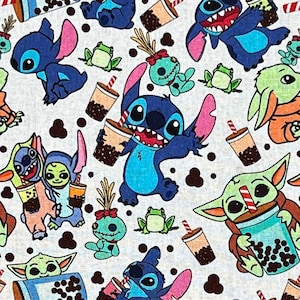 Lilo and Stitch Boba Remnants | 100% Cotton