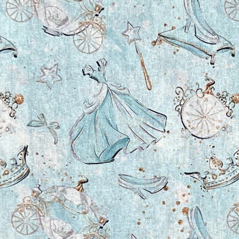 Cinderella Dress Remnants | 100% Cotton Fabric - Etsy