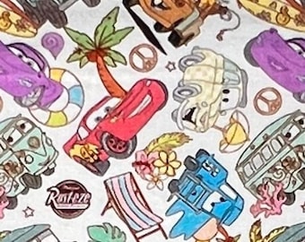Disney's Cars Remnants | 100% Cotton