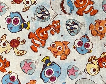 Finding Nemo Remnants | 100% Cotton