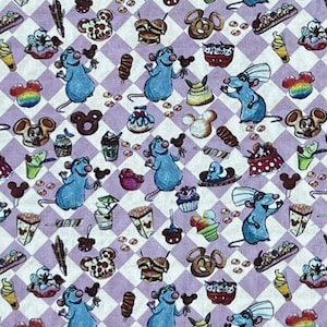 Disney Ratatouille Remnants | 100% Cotton