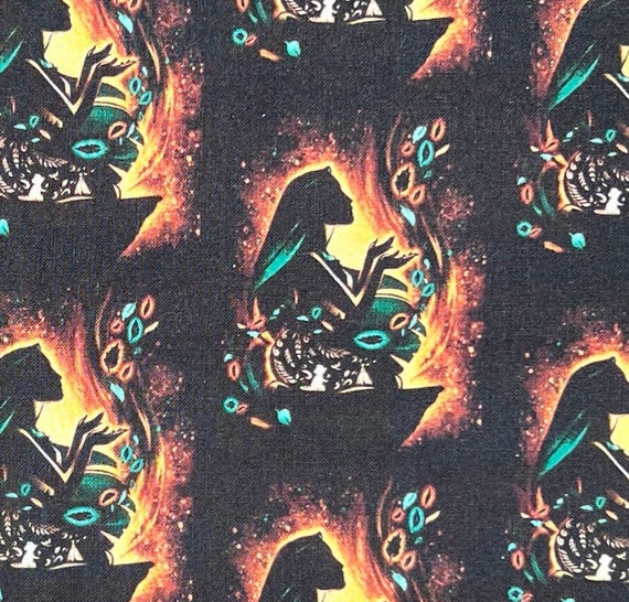 Good versus Evil Pocahontas Remnants | 100% CottonFabric