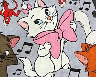 Disney Aristocats Remnants | 100% Cotton Fabric