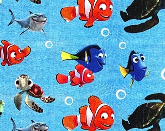 Finding Nemo Remnants | 100% Cotton