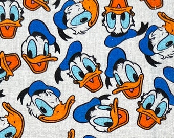 Donald Duck Remnants | 100% Cotton