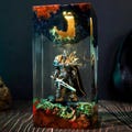 Lich King Frostmourne Epoxy Lamp, Frozen Throne Resin Light, Fantasy Gamer Lamp, Warcraft Decor, Handmade Gift for Him, Christmas Gift product logo