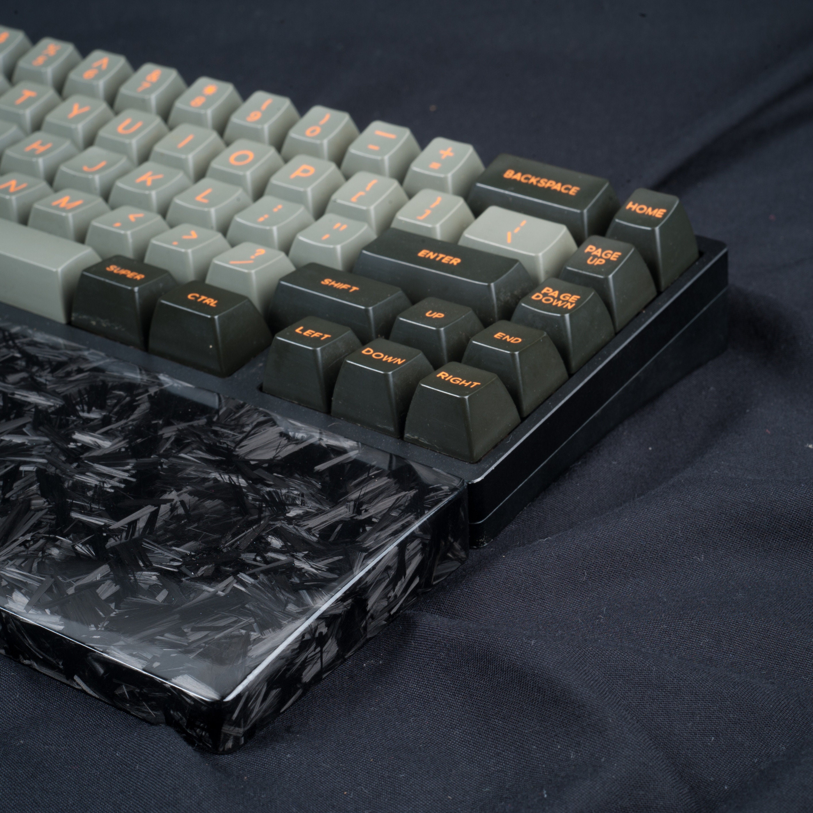Carbon Fiber Keyboard Wrist Rest Etsy