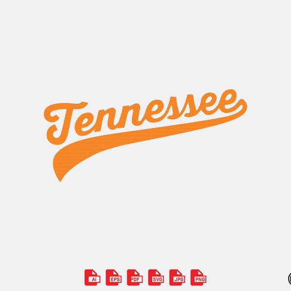 Tennessee Script Vector (Ai, Eps, SVG), PDF And Image (Jpg, Png)